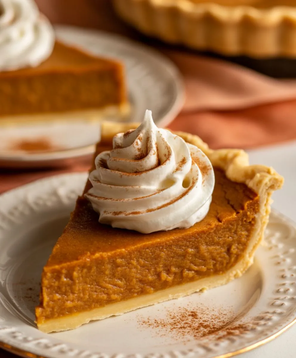 Cheese Pumpkin Pie Recipe