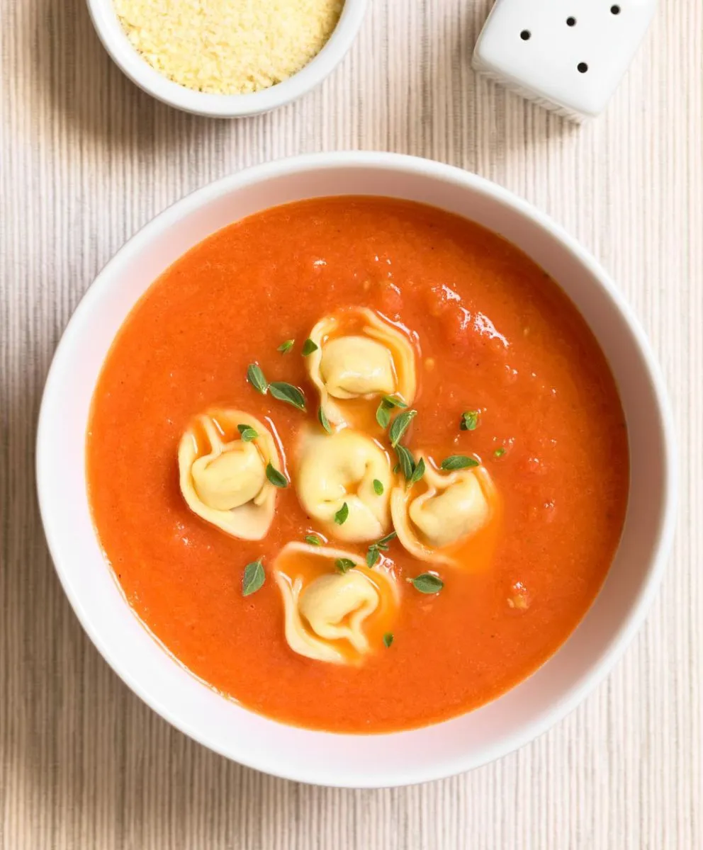 Creamy Tortellini Soup