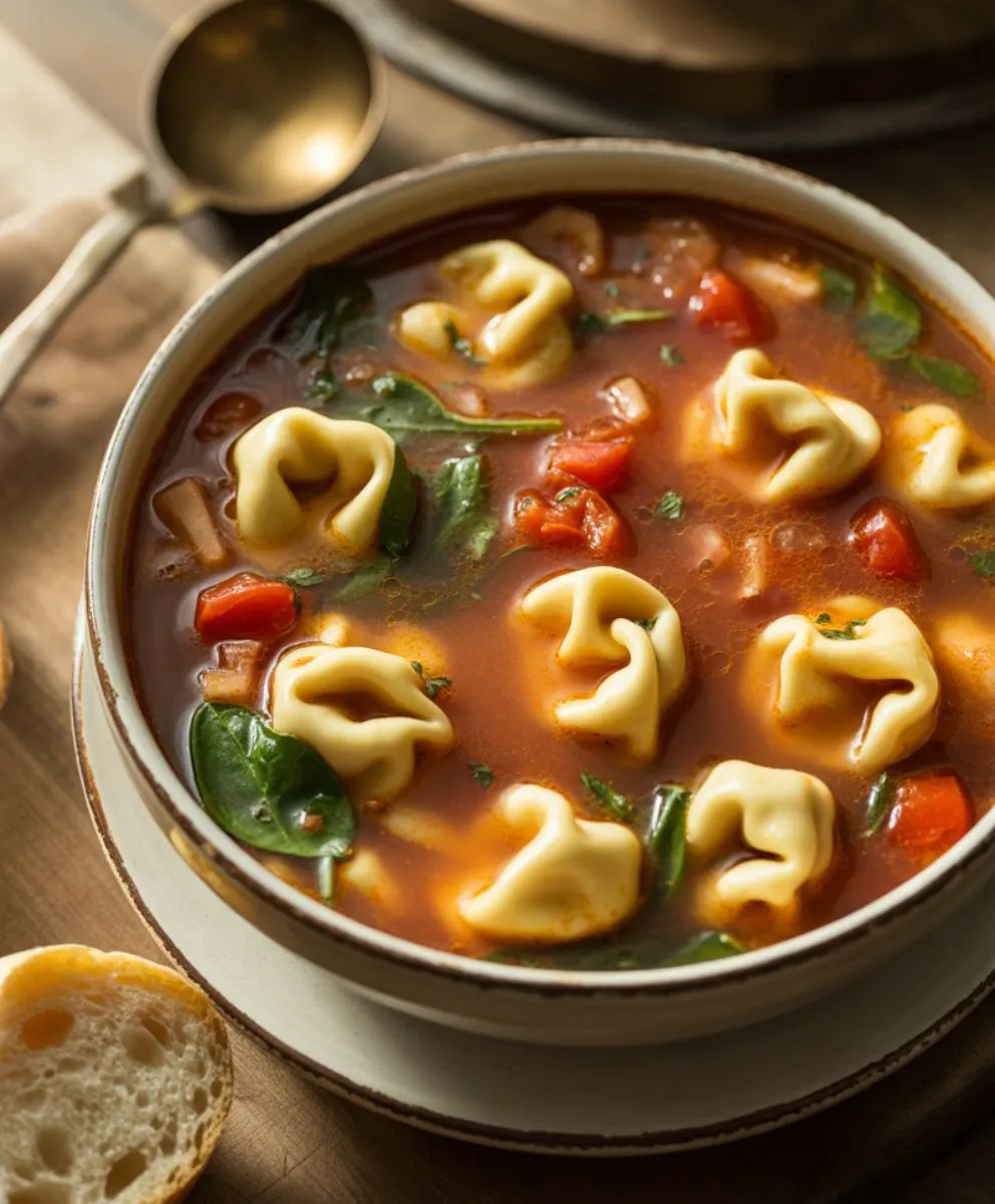 Crockpot Tortellini Soup