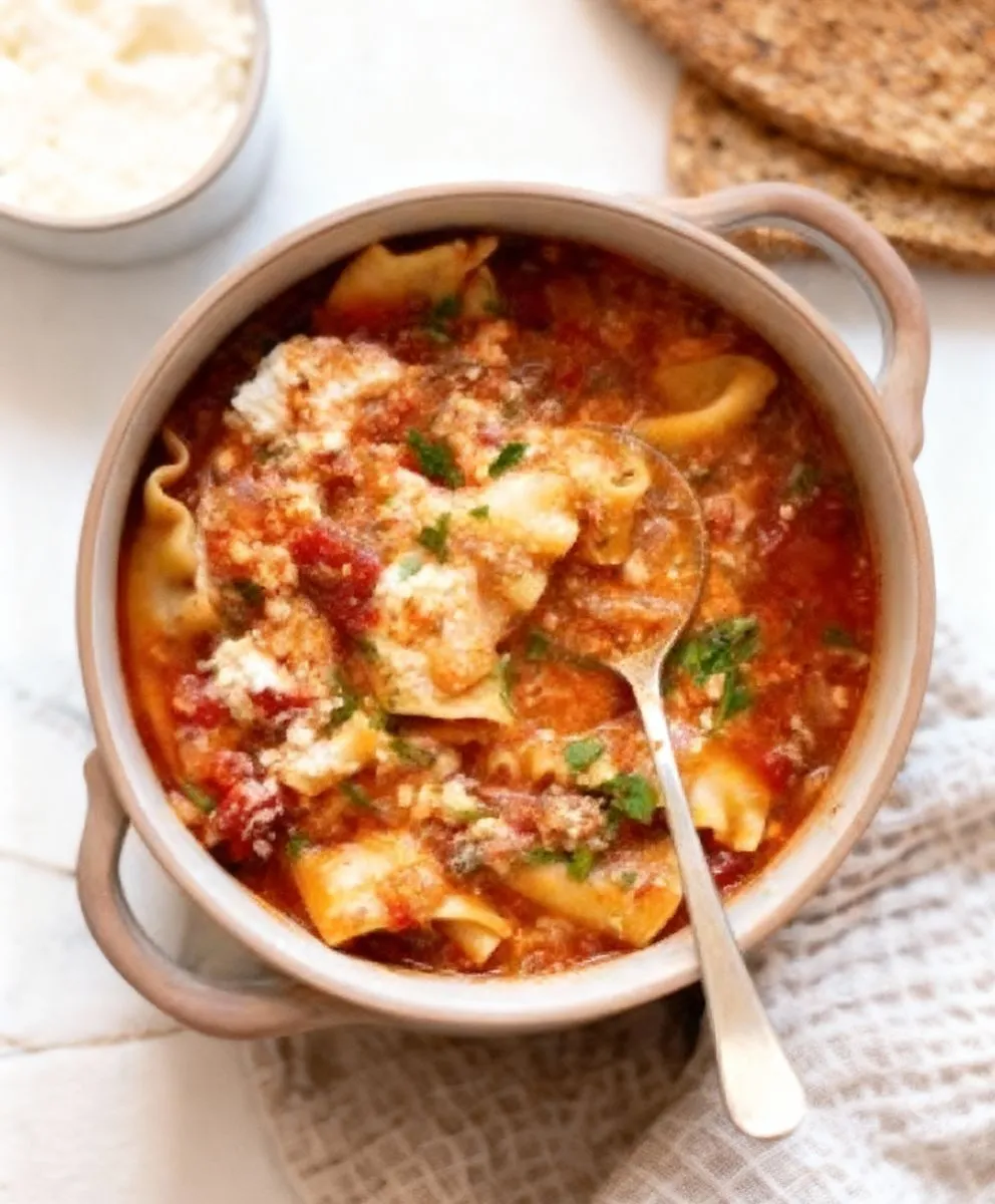 Instant Pot Lasagna Soup