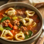 Sausage Tortellini Soup