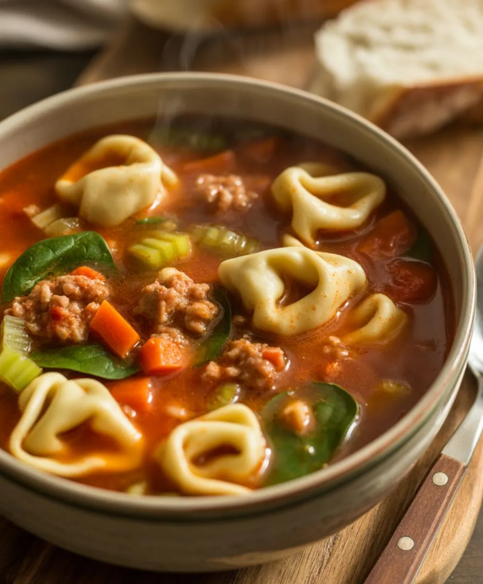 Sausage Tortellini Soup