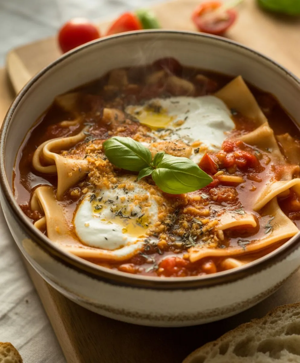 Vegan Lasagna Soup
